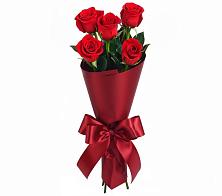 Букет 5 Красных роз Эдлесс Лав #REPLACE_PRED# Ольгинской
