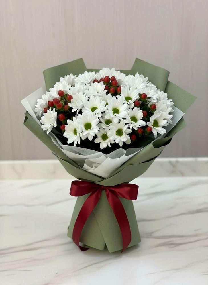 Букет цветов из: Хризантемы в Ольгинской