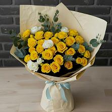 Букет цветов из:  Розы в Ольгинской