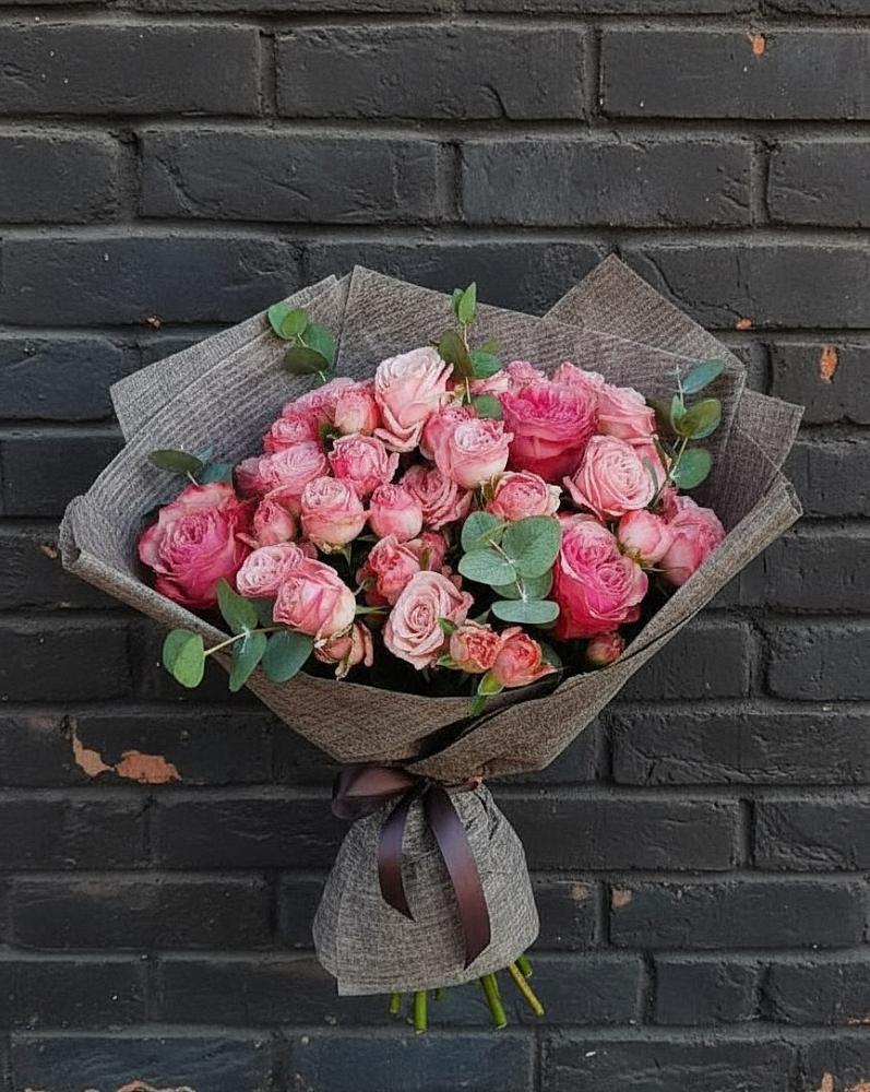 Букет цветов из: Розы в Ольгинской