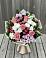 Букет цветов из: Альстромерии, Гвоздики, Розы и Хризантемы в Ольгинской