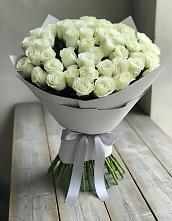 Букет 35 Белых роз #REPLACE_PRED# Ольгинской