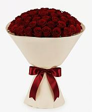 Букет 101 Бордовая роза Блэк Бакарра #REPLACE_PRED# Ольгинской