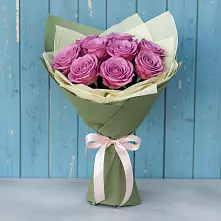 Букет Розы Фёрст Леди в Ольгинской