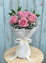 Букет цветов из:  Розы в Ольгинской
