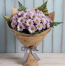 Букет цветов из:  Хризантемы в Ольгинской
