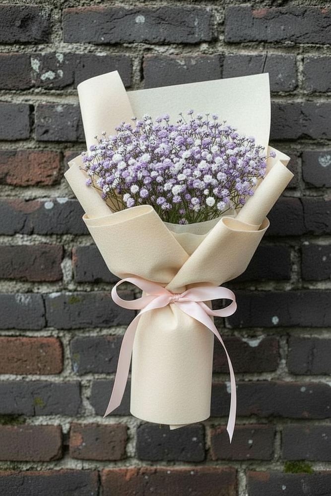 Букет цветов из: Гипсофила в Ольгинской