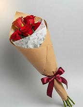 Букет цветов из:  Розы #REPLACE_PRED# Ольгинской
