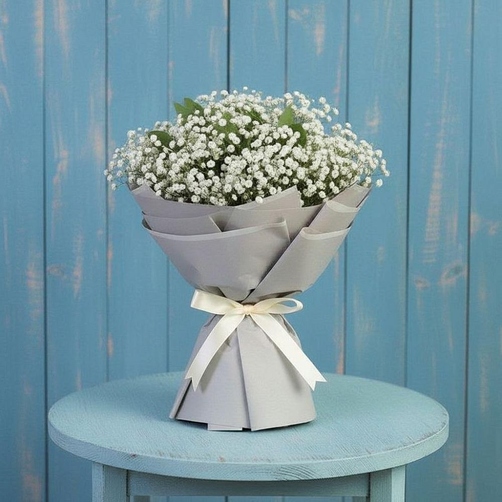 Букет цветов из: Гипсофила в Ольгинской