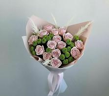 Букет цветов из:  Розы и Хризантемы в Ольгинской