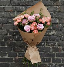 Букет цветов из:  Розы в Ольгинской