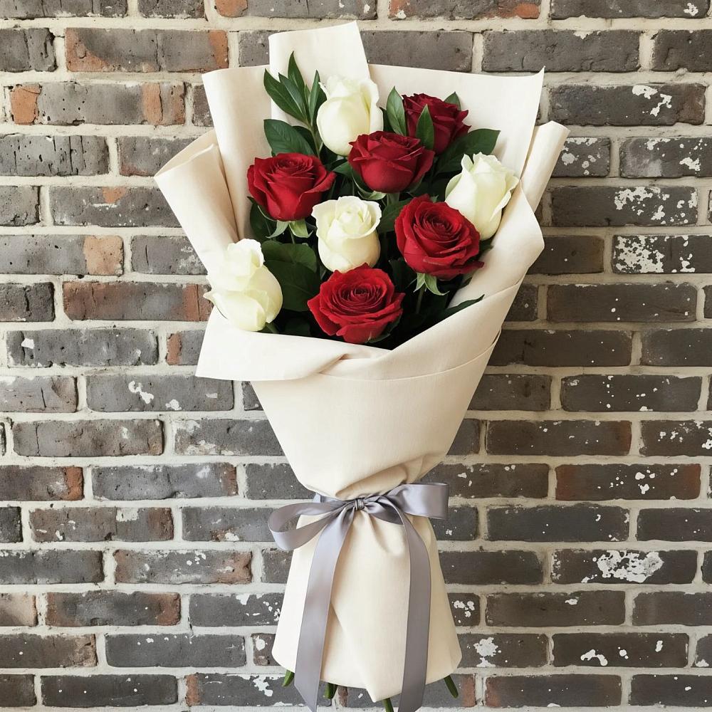 Букет цветов из: Розы в Ольгинской