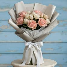 Букет цветов из:  Розы в Ольгинской
