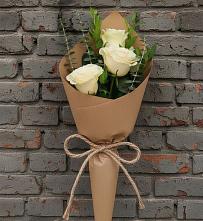 Букет цветов из:  Розы #REPLACE_PRED# Ольгинской