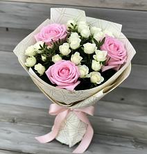 Букет цветов из:  Розы в Ольгинской