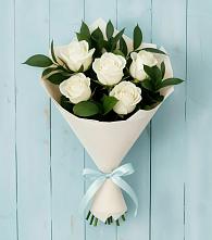 Букет цветов из:  Розы в Ольгинской