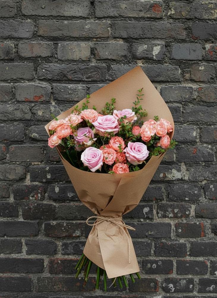 Букет цветов из: Розы в Ольгинской