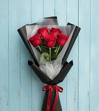 Букет цветов из:  Розы #REPLACE_PRED# Ольгинской