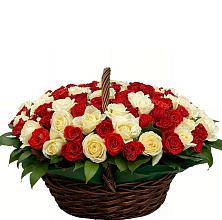 Премиум букет из: Розы #REPLACE_PRED# Ольгинской