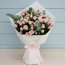 Букет цветов из:  Розы #REPLACE_PRED# Ольгинской