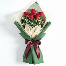 Букет цветов из:  Розы в Ольгинской