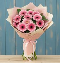 Букет цветов из:  Герберы #REPLACE_PRED# Ольгинской